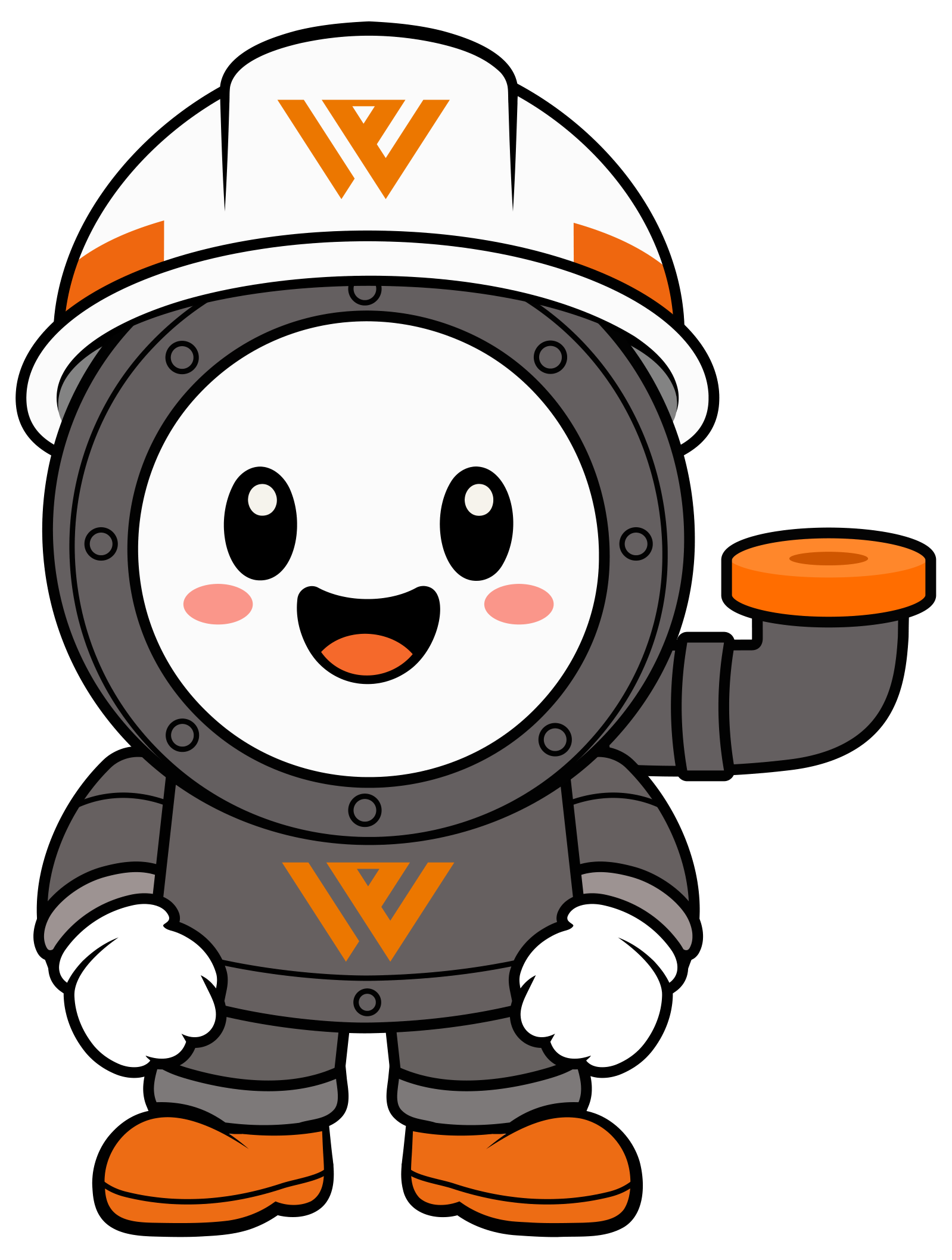 우지 정면